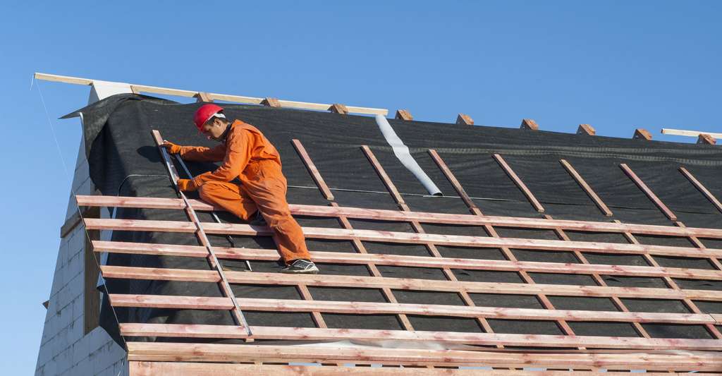 Pose de toiture neuve avec écran sous toiture à Les Attaques, Audruicq, Bourbourg