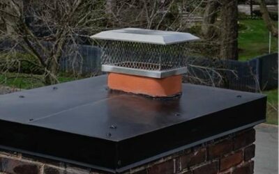 Pose de chapeau de cheminée à Guînes